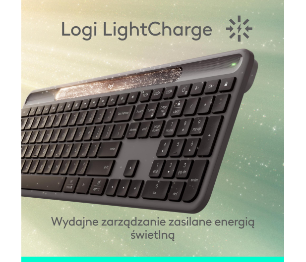 LOGITECH K980 Signature Slim Solar+ 920-013764 - 1367125 - zdjęcie 3